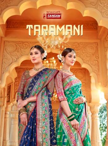 Taramani By Sangam Ethnic Wear Silk Saree Collection
